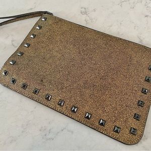 Rebecca Minkoff Gold Kerry Clutch